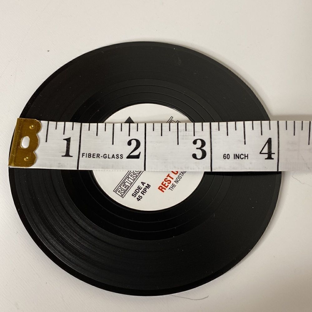 Vinyl Record Coaster Set - Picture 6 of 6